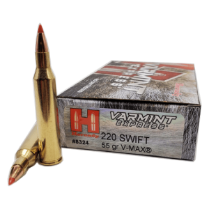 220 Swift - Hornady Varmint Express 55 Grain V-Max