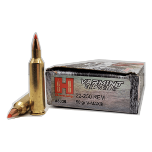 22-250 Rem - Hornady 50 Grain Varmint Express V-Max - 20 Rounds
