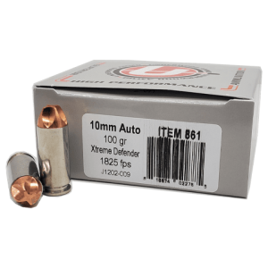10mm - Underwood 100 Grain Xtreme Defender