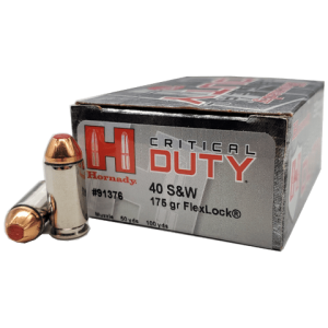 40 S&W - Hornady Critical Duty 175 Grain Flex Lock