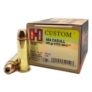 454 Casull – Hornady Custom 300 Grain XTP Mag