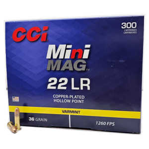 22 Long Rifle CCI Mini Mag Ammo Box