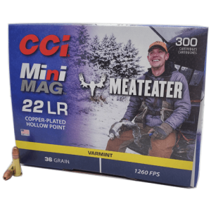 22 Long Rifle - CCI Mini Mag "MeatEater" 36 Grain Hollow Point
