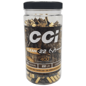 22 Long Rifle - CCI Clean-22 Poly-Coated RealTree 40 Grain LRN