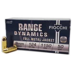 9mm - Fiocchi 124 Grain Full Metal Jacket
