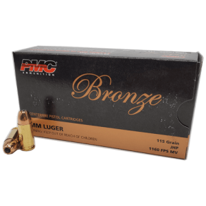 9mm - PMC 115 Grain Jacketed Hollow Point