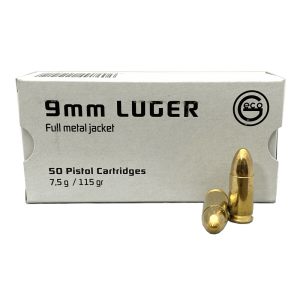 9MM - GECO 115 Grain FMJ
