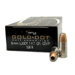 9mm - Speer Gold Dot 147 Grain JHP