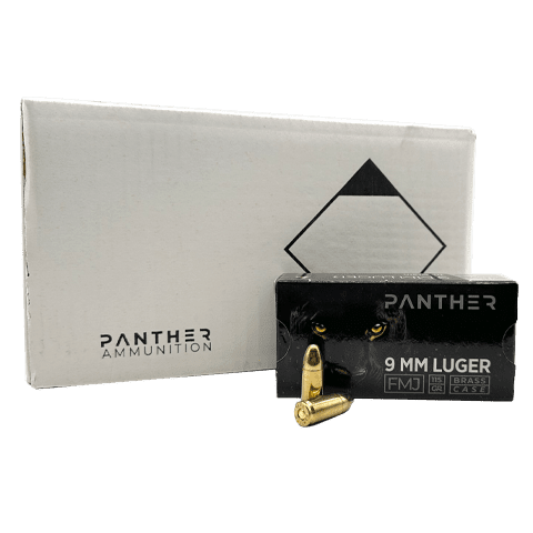 9mm – Panther 115 Grain Full metal Jacket – 1000 Rounds