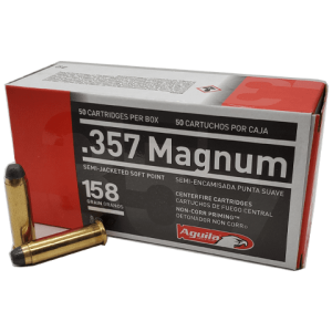357 Magnum - Aguila 158 Grain Semi-Jacketed Soft Point