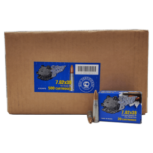 7.62x39 - Silver Bear 123 Grain Hollow Point Case