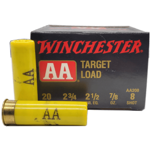 20 Gauge - Winchester AA #8 Shot Target Load 2-3/4"