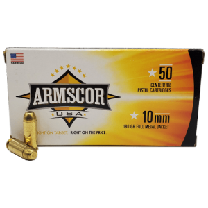 10mm - Armscor 180 Grain FMJ