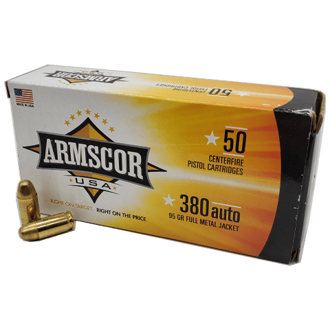 380 Auto - Armscor USA 95 Grain Full Metal Jacket