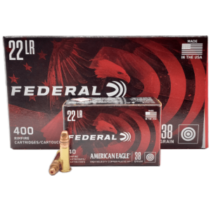 22 Long Rifle - Federal American Eagle 38 Gr. HV CPHP