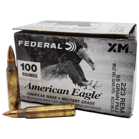 223 Rem - Federal American Eagle 55 Grain FMJ Value Pack