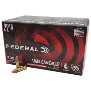 22 Long Rifle - American Eagle Suppressor 45 Grain CPRN