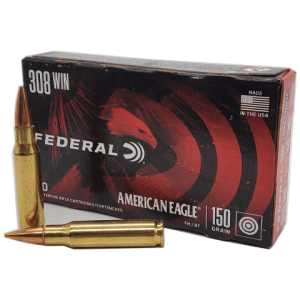 308 Win - Federal American Eagle 150 Grain FMJ