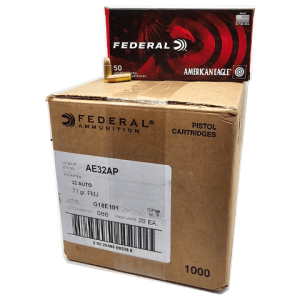 32 Auto – American Eagle 71 Grain Full Metal Jacket – 1000 Rounds