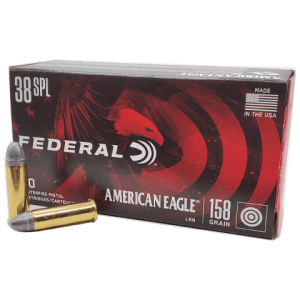 38 Special - Federal American Eagle 158 Grain Lead Round Nose