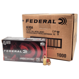 45 Auto - American Eagle 230 Grain FMJ - 1000 Rounds