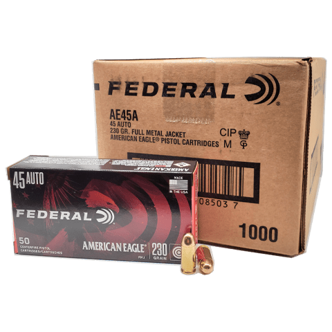 45 Auto - American Eagle 230 Grain FMJ - 1000 Rounds