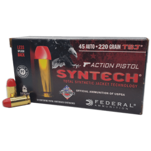 45 Auto - Federal Syntech 220 Grain Total Synthetic Jacket