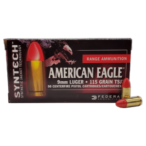 9mm - Federal Syntech Range 115 Grain TSJ