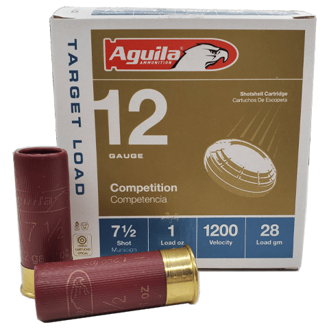 12 Gauge - Aguila 2-3/4" Competition 7-1/2 Shot Target Load