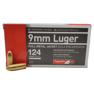 9mm - Aguila 124 Grain Full Metal Jacket