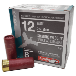 12 Gauge - Aguila Standard Velocity #8 Birdshot