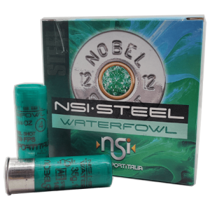12 Gauge - NSI 2-3/4" Steel Waterfowl #4 Shot - 25 Rounds