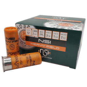 12 Gauge - NSI Heavy Field 2-3/4" #7.5 Hardshot