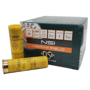 20 Gauge - NSI 2-3/4" Heavy Field #7.5 Hard Shot