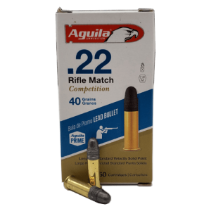 22 Long Rifle - Aguila Rilfe Match 40 Grain LRN