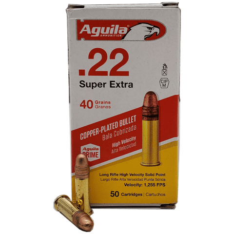 22 Long Rifle - Aguila Super Extra 40 Grain CPRN