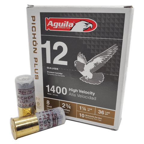 12 Gauge - Aguila 2-3/4" Pichon Plus #8 Shot