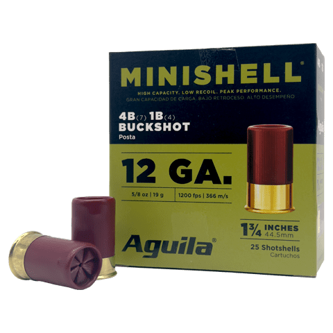 12 gauge minishell buckshot box