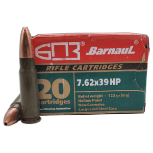 7.62x39 - Barnaul 123 Grain Hollow Point