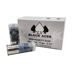 12 Gauge - Black Aces Tactical 2-3/4" 1 oz. Rifled Slug