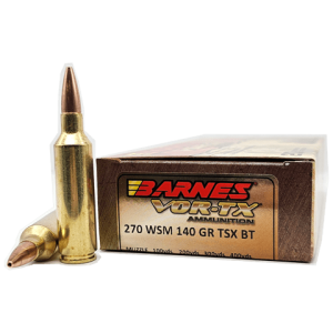 270 wsm barnes bullets