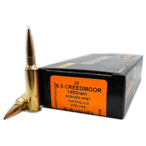6.5 creedmoor HSM rounds box