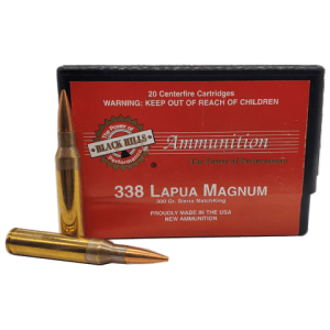 338 Lapua Magnum - Black Hills 300 Grain Sierra MatchKing