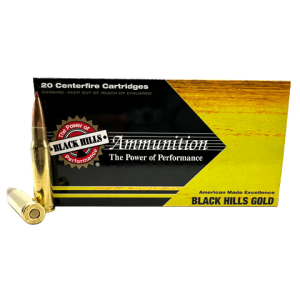 308 Win – Black Hills Gold 168 Grain ELD Match – 20 Rounds