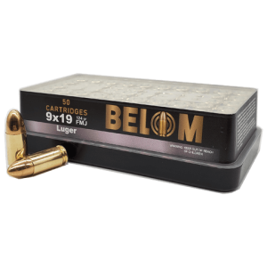 9mm - BELOM 124 Gr. Luger Full Metal Jacket