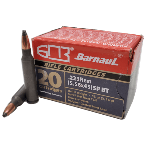 223 Rem - Barnaul 55 Grain Soft Point Boat Tail