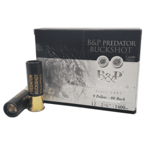 12 Gauge - B&P 2-3/4" Predator 00 Buckshot