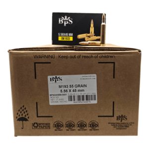 5.56 NATO – BPS 55 Grain Full Metal Jacket – 990 Rounds