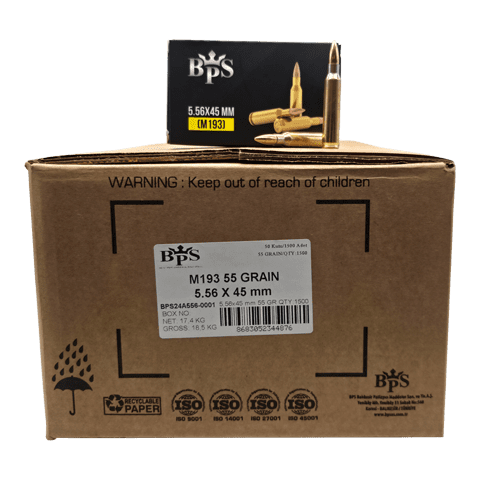 5.56 NATO – BPS 55 Grain Full Metal Jacket – 990 Rounds