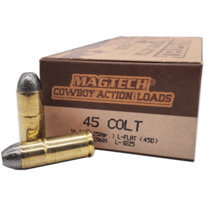 45 Colt - Magtech Cowboy Action 250 Grain Lead Flat Nose